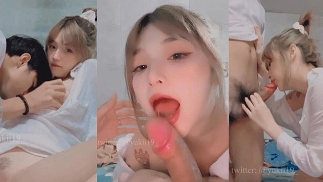 หลุดคลิป น้องโครตน่าเย็ด ตัวเล็กจัดเต็มฟาดไม่ยั้งแล้วจับเสียบต่อสรุปน้ำแตกคาปากไม่มียั้ง